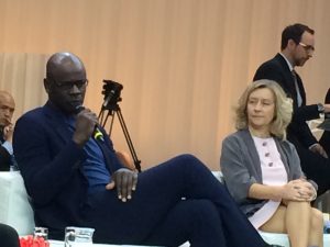 Lilian Thuram aux 25 ans de l'AEFE