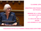 Lire la suite de : Violences faites aux femmes expatriées, quels moyens d’action ?